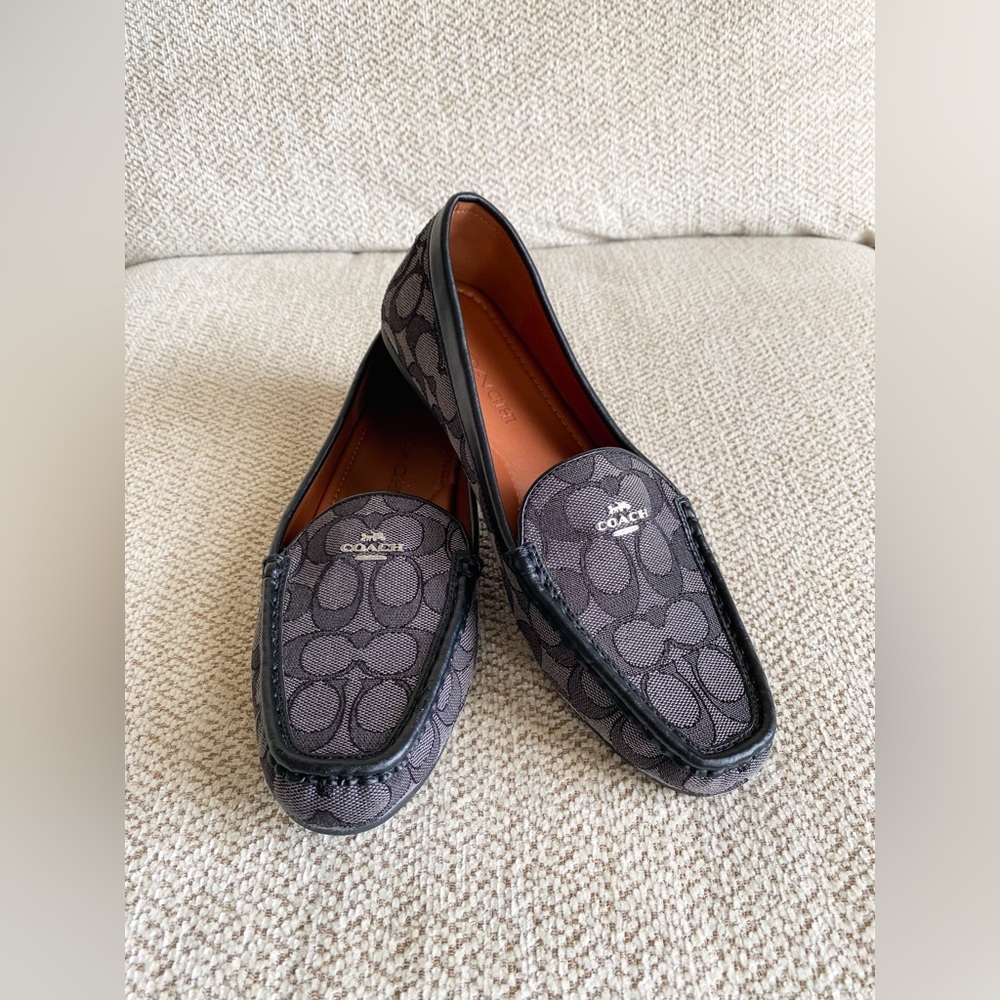 COACH Monogram Flats Loafers